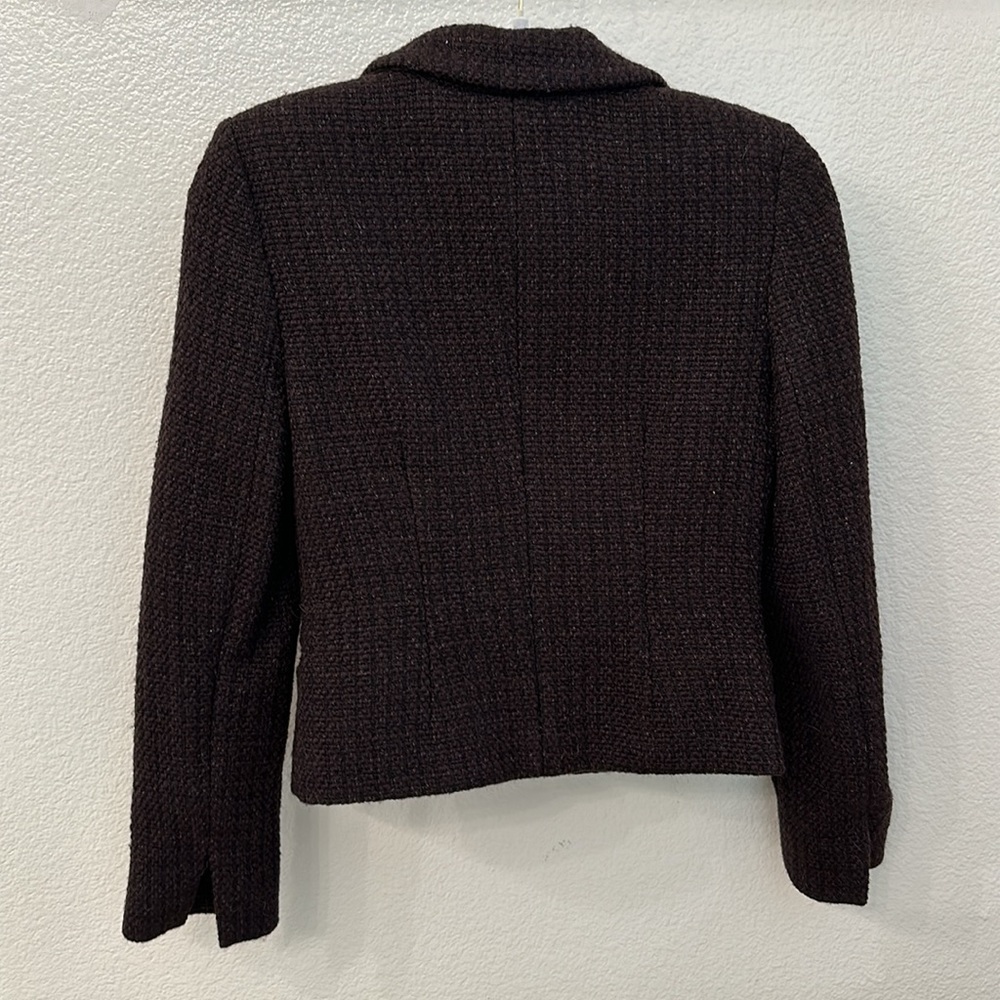 2b Rych Tweed Blazer With One Button Closure - image 2